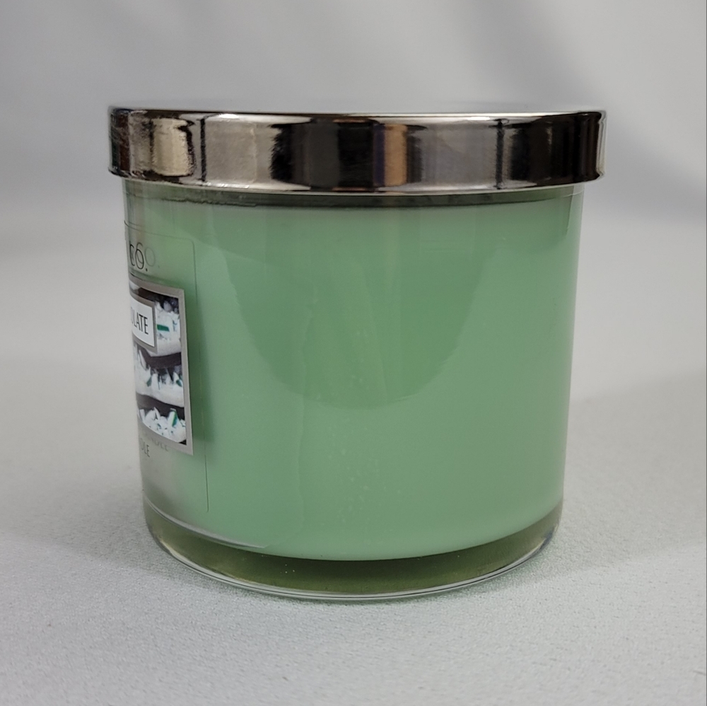 Slatkin & Co MINT CHOCOLATE One-Wick 4 Oz Candle - Picture 9 of 11